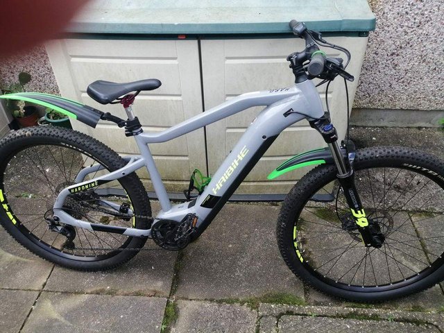 Preview of the first image of Haibike Hardnine 6 Electric MTB Large.