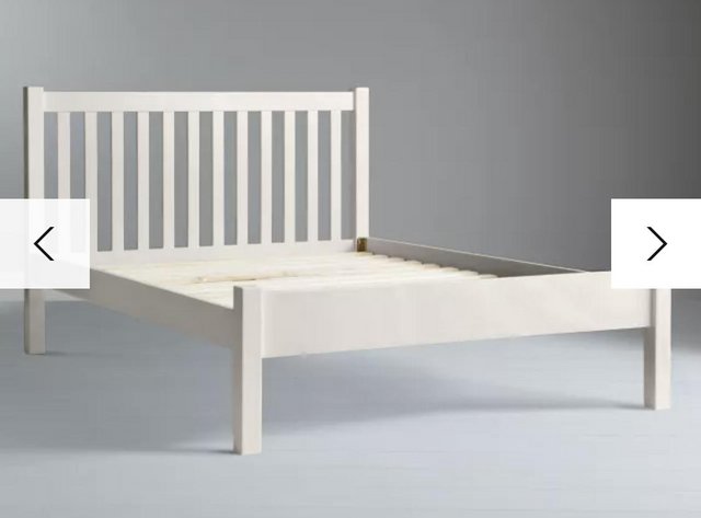 Preview of the first image of John Lewis ANYDAY Wilton Bed Frame double & mattress..