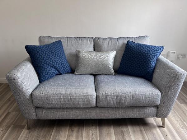 Image 1 of Almost New 2 Seater Sofa and Armchair
