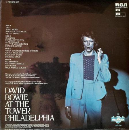 Image 2 of David Bowie ‘David Live’ 1974 UK 1st pressing LP. NM/EX.