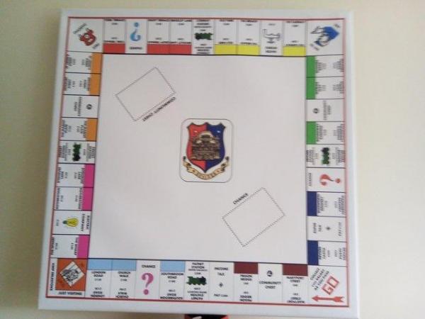 Image 1 of Devizes monopoly board canvas picture