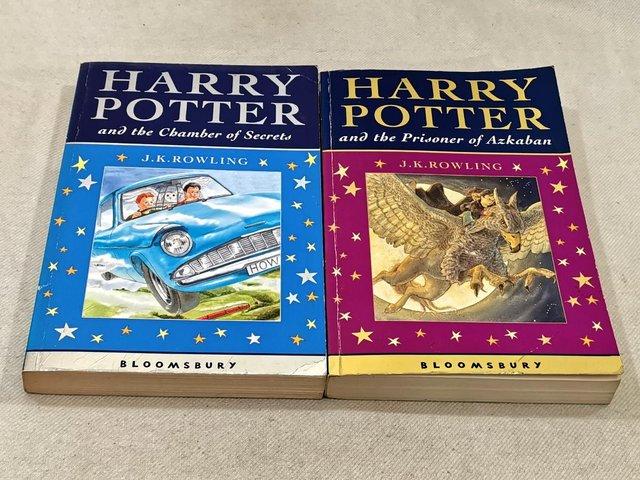Preview of the first image of 2 Harry Potter Celebration First Editions.