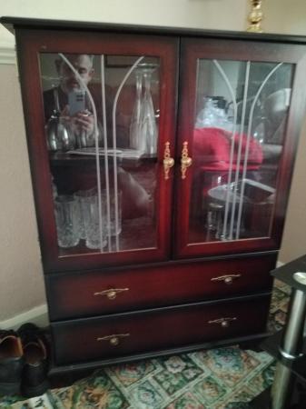 Image 2 of Stunning lead glass display cabinet