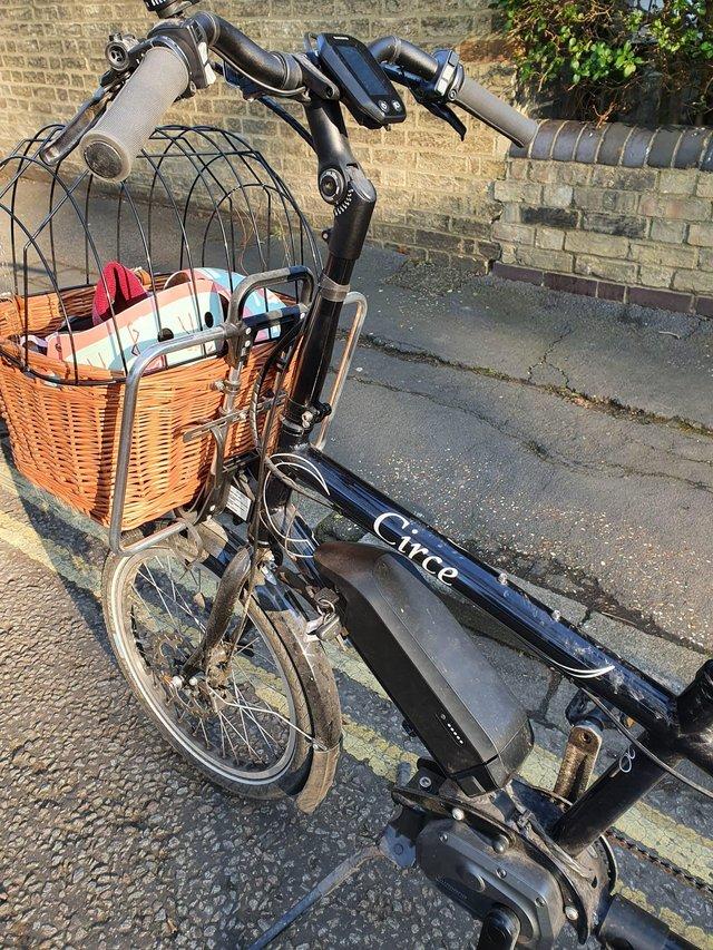 Preview of the first image of ELECTRIC 3 SEATER BICYCLE FOR SALE CAMBRIDGE.