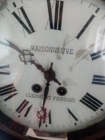 Image 2 of Antique Clock needs repair and restoring or for parts