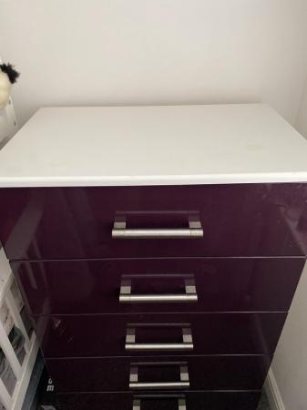 Image 2 of Wardrobe triple with 3 draws and 5 separate draws