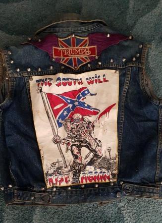 Image 2 of Vintage Rock and Roll Jean Jacket - CHATHAM COLLECTION ONLY