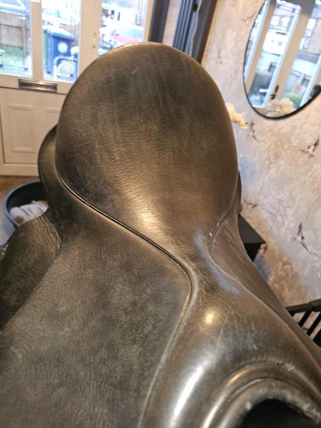 Preview of the first image of Kenan bespoke dressage saddle..