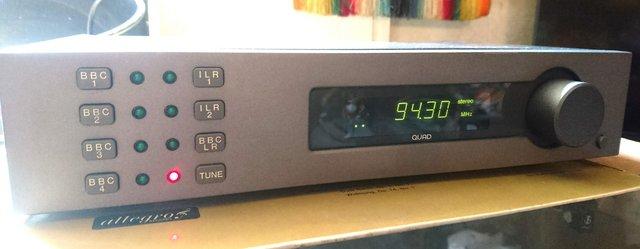 Preview of the first image of Quad FM4 Tuner - Later Model With RCA Phono Output Sockets.