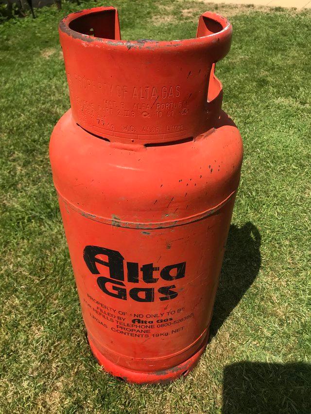 Preview of the first image of Alta Gas 19 kg Propane Empty Exchange Bottle.