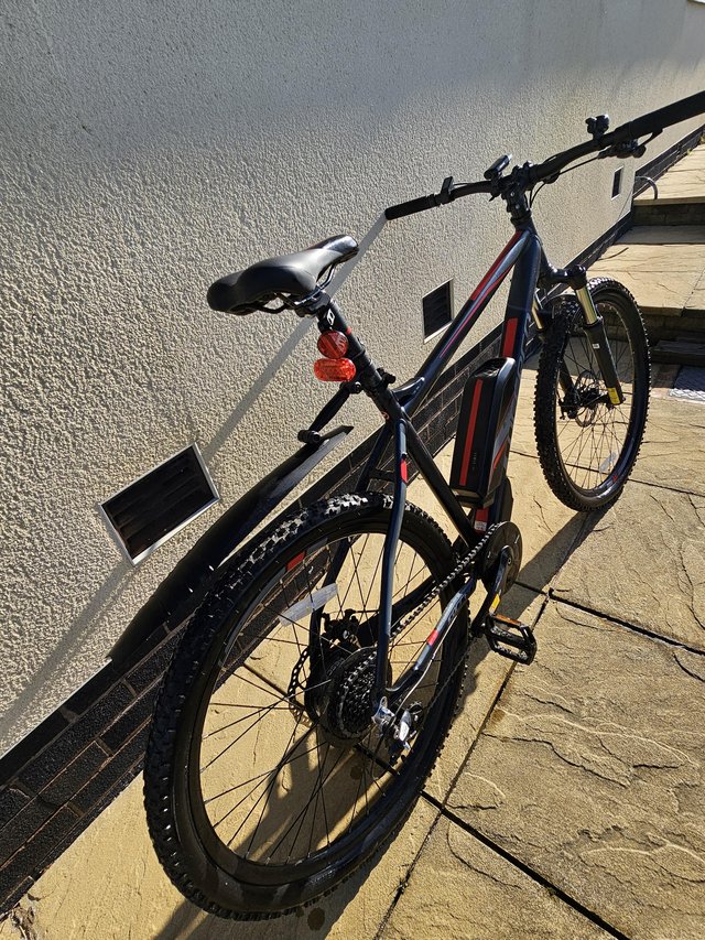 Preview of the first image of Carrera Vengeance E Mens Electric Mountain Bike 2.0 - 20".