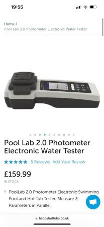 Image 3 of Pool lab 2.0 photometer electric water tester