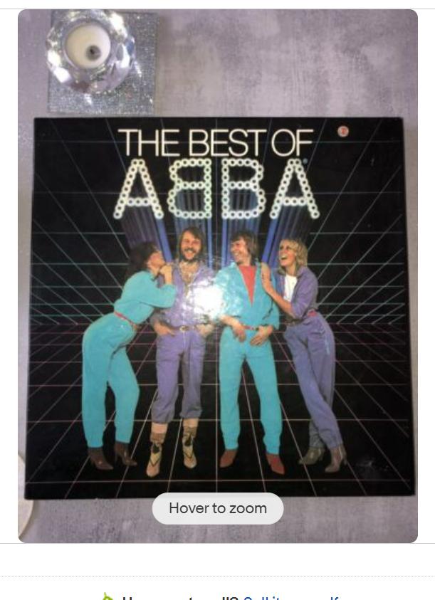 Preview of the first image of THEBEST OF ABBA 1972-1981 Vynil record set.