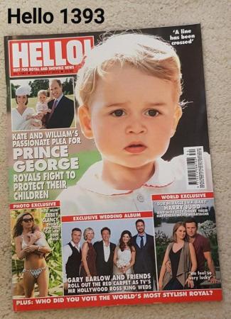 Image 1 of Hello Magazine 1393 - Prince George - Fight to Protect Child