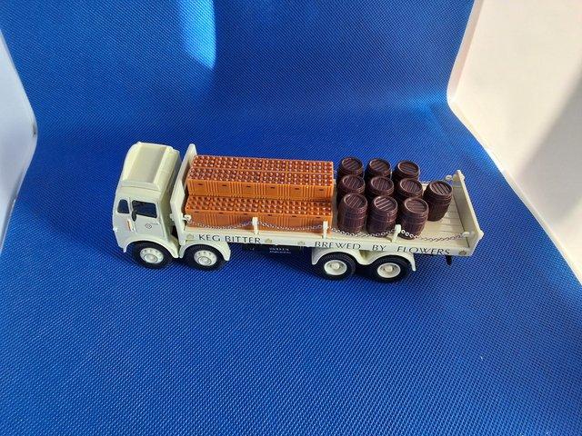 Preview of the first image of Corgi classics 97895 ACE FLATBED TRUCK & TRAILER  BRS MODEL.