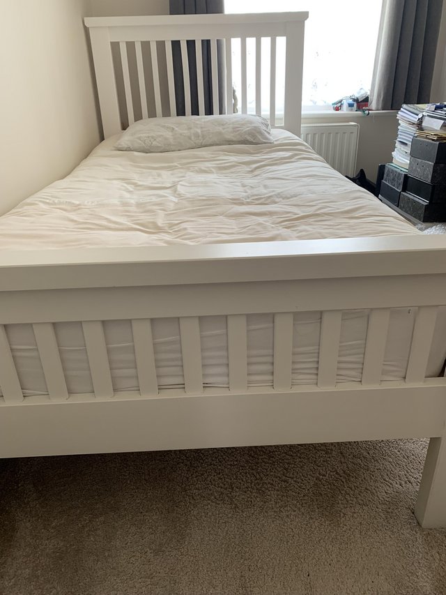 Preview of the first image of Single bed with mattress.