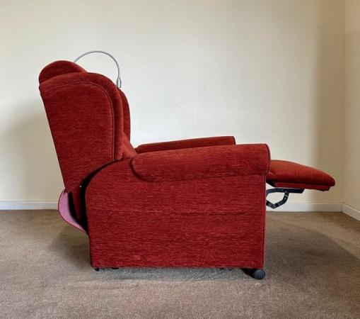 Image 17 of LUXURY ELECTRIC RISER RECLINER RED CHAIR MASSAGE CAN DELIVER