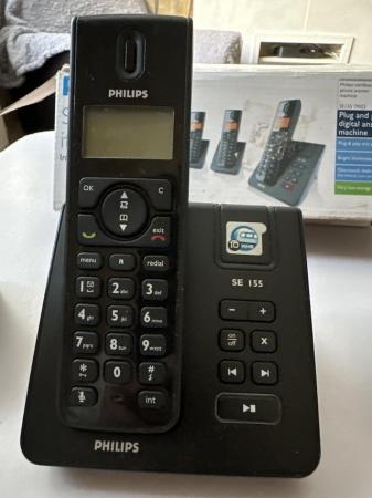 Image 3 of Philips Triple house phones. Boxed