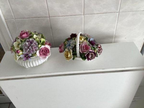 Image 2 of 2 Ornaments collectable flower pots Royal Doulton Adderly