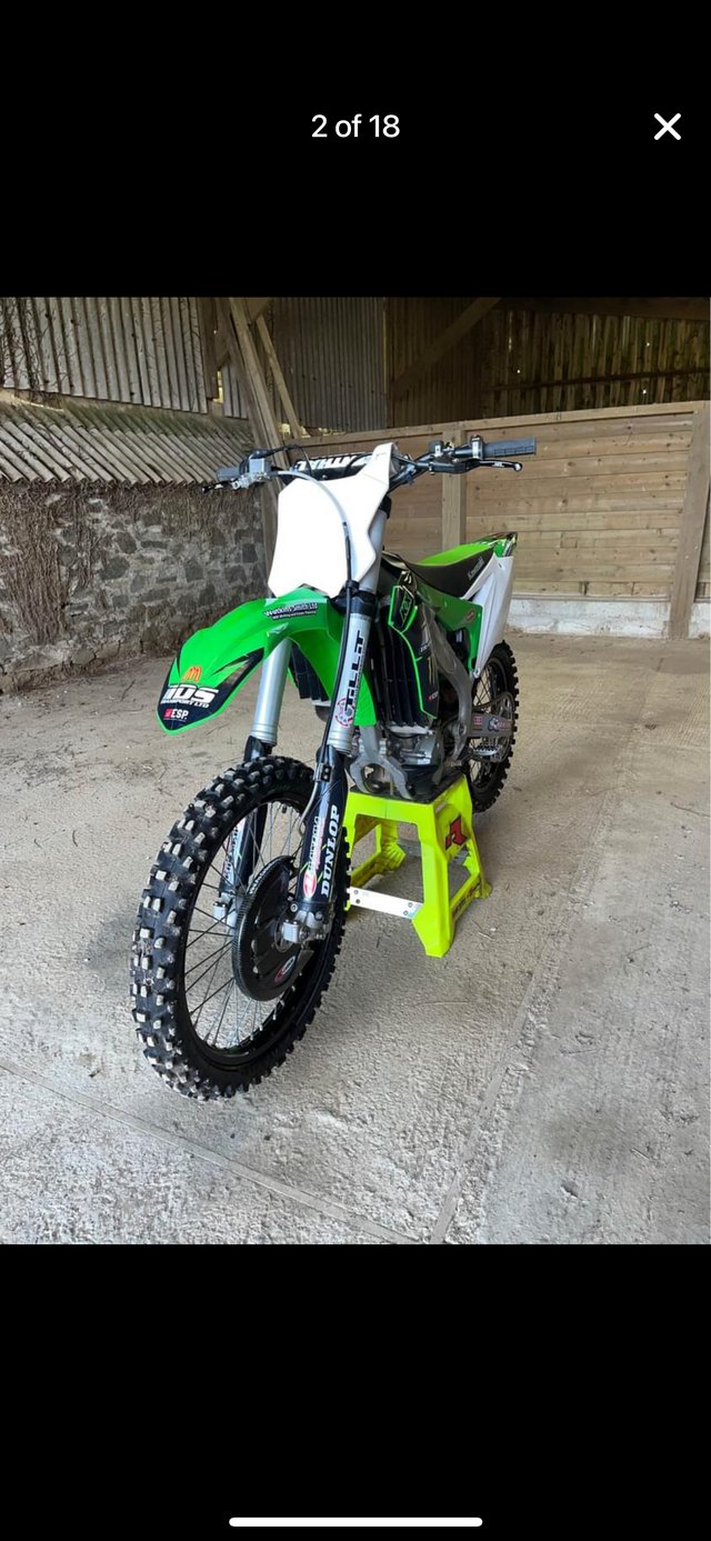 Preview of the first image of 2019 Kawasaki kx250 for sale. 2 owners including myself..