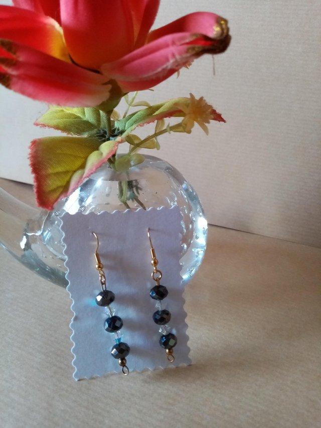 Preview of the first image of Various handmade long Earrings.