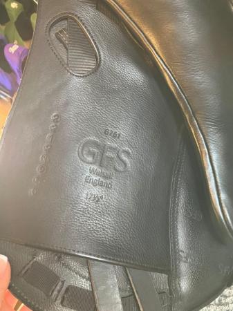 Image 1 of Black GFS Jump saddle pristine condition