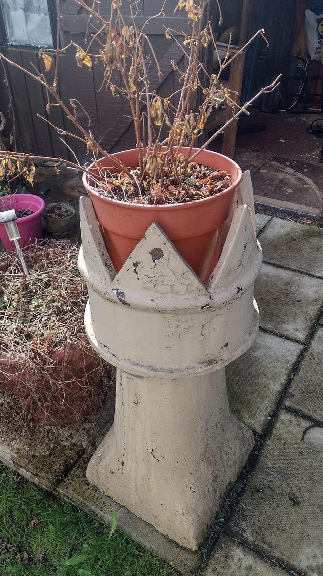 Preview of the first image of Reclaimed vintage terracotta chimney pots Garden planters x.