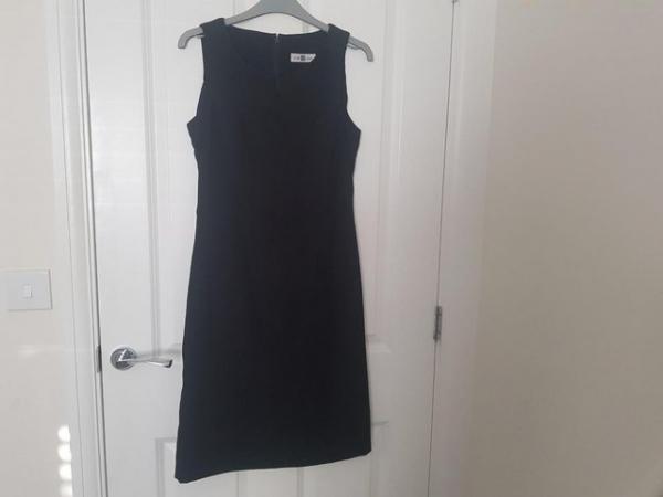 Image 1 of Woman's Shift dress in black