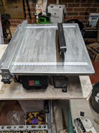 Image 1 of Electric wet tile cutter as new