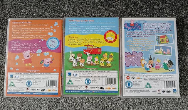 Image 2 of 3 Peppa Pig DVDs .......
