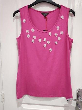 Image 1 of New Marks and Spencer M&S Pink Top Size 8