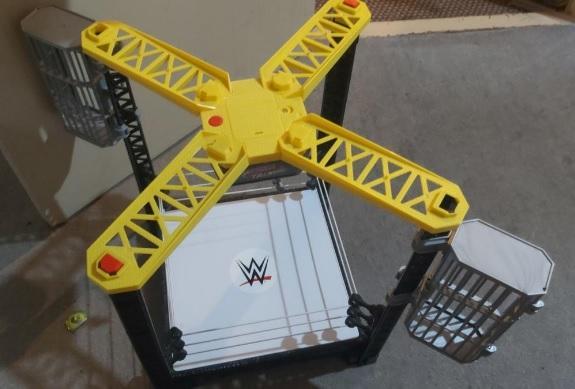 Preview of the first image of WWE Tough Talking Talking wrestling ring for  BARGAIN £15.