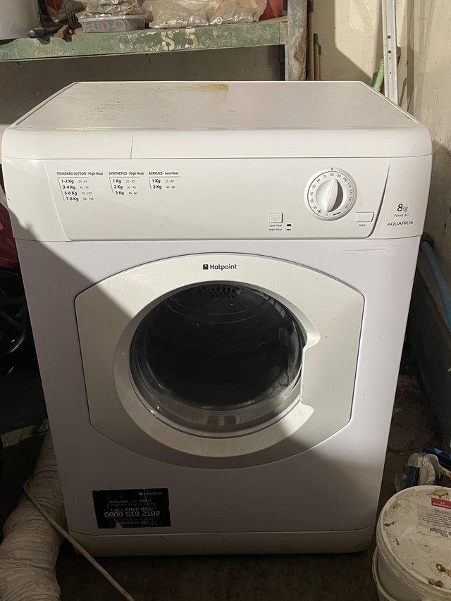 Preview of the first image of Hot point Tumble dryer used..