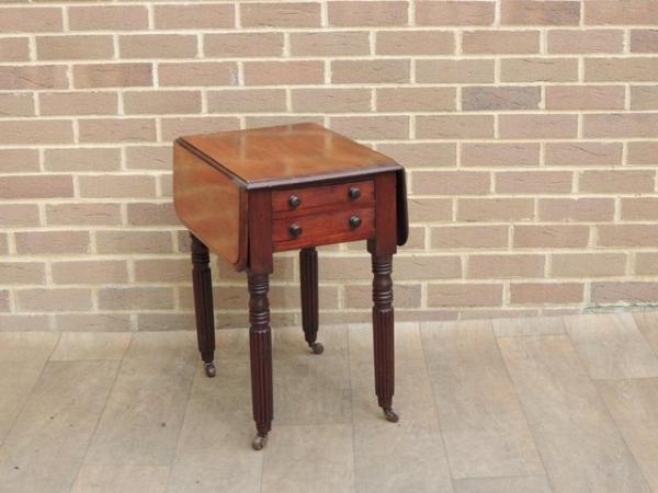Image 8 of Victorian Extendable Side Table (UK Delivery)