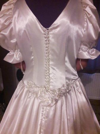 Image 3 of Handmade wedding dress approx size 16