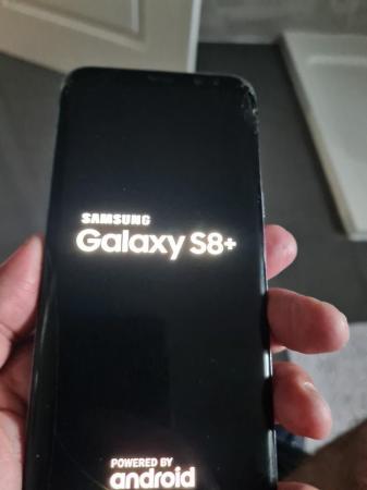 Image 3 of Samsung S8+ - 64GB - Black (Unlocked) SPARES OR REPAIRS