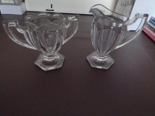 Image 3 of Vintage Sturdy Glassware Jugs