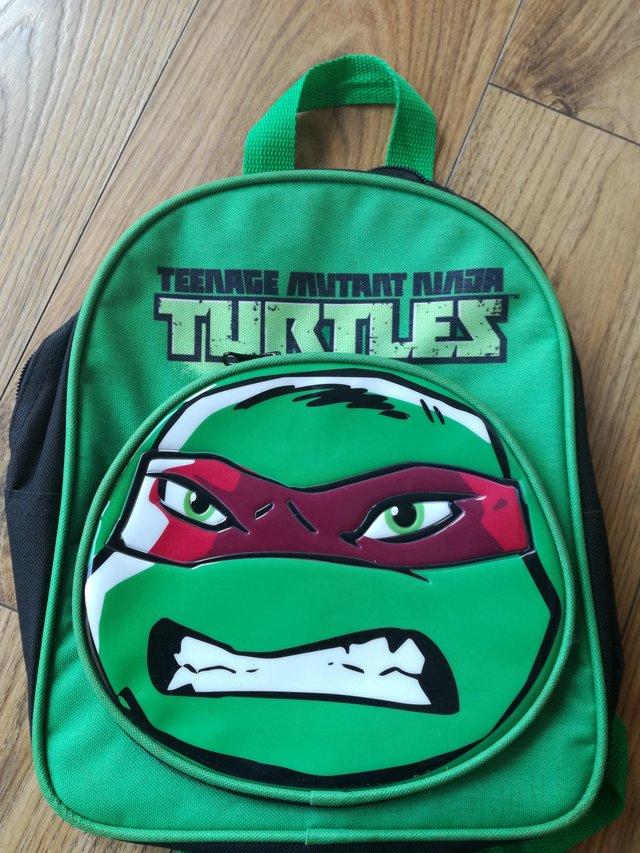 Preview of the first image of Turtle backpack, never used so as new.
