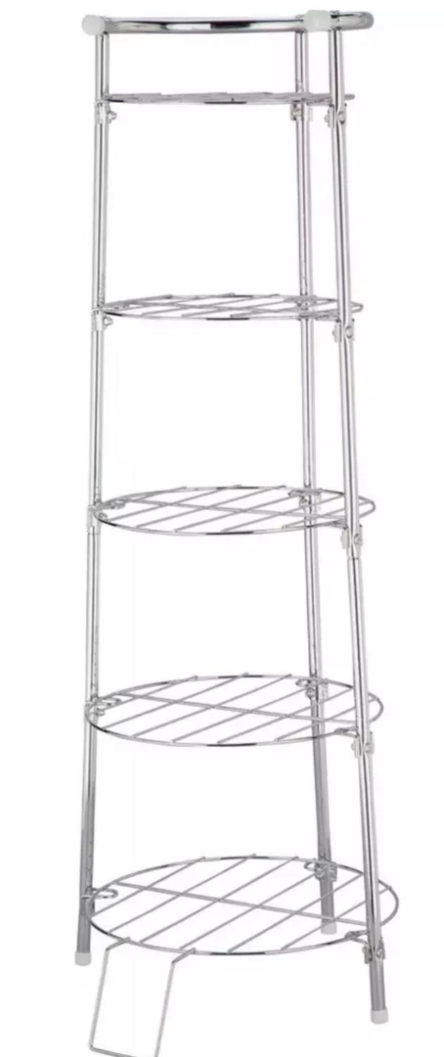 Preview of the first image of Argos Chrome 5 tier Pan Stand.