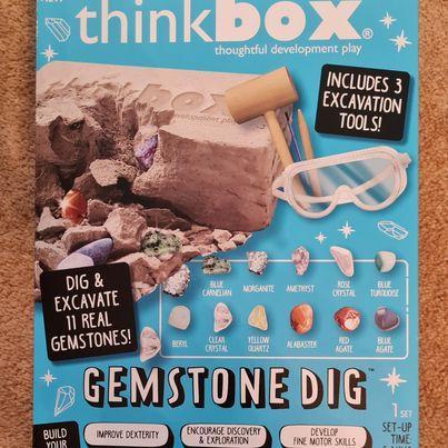 Image 2 of 'GEMSTONE DIG' GAME by THINKBOX - NEW and UNOPENED