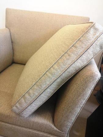 Image 4 of Single seater Sofa upholstered withwheels