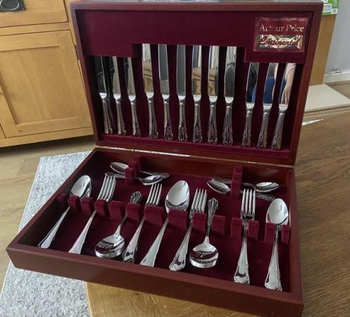 Image 3 of New ARTHUR PRICE cutlery canteen 60 piece set.