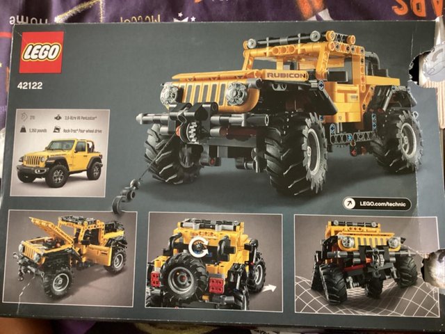 Preview of the first image of Lego technic jeep 42122.