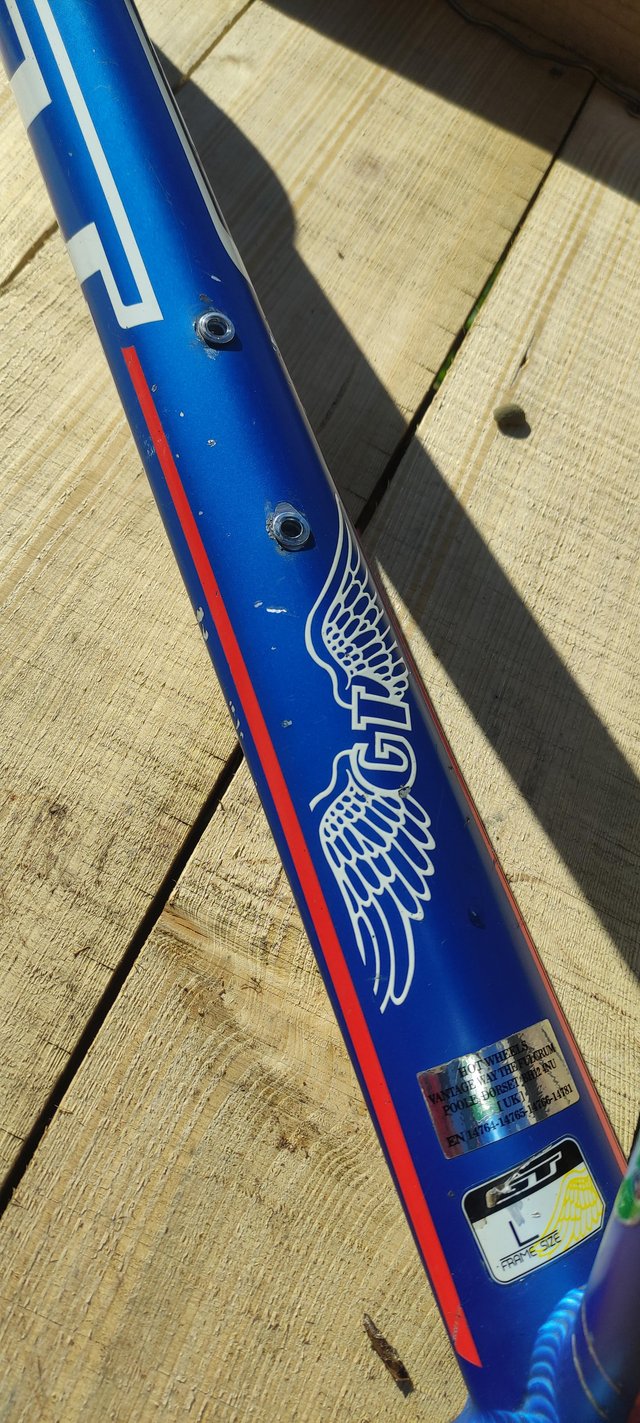 Preview of the first image of GT avalanche mountain bike frame.