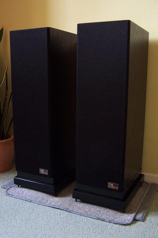 Preview of the first image of TDL Studio 0.5 Hi-Fi Speakers – Mint Condition.