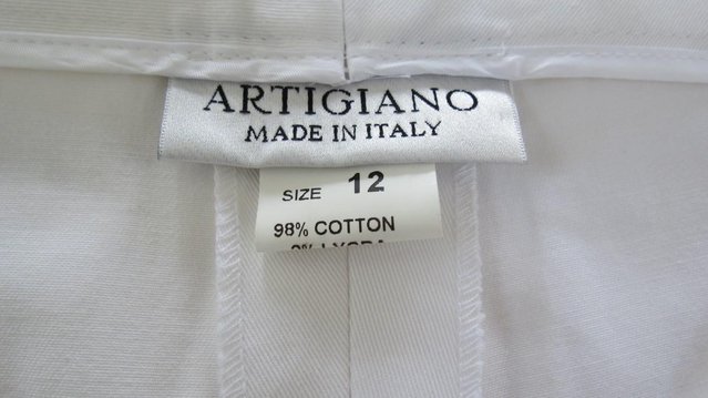 Image 3 of Ladies Dress Trousers By Artigiano Size 12