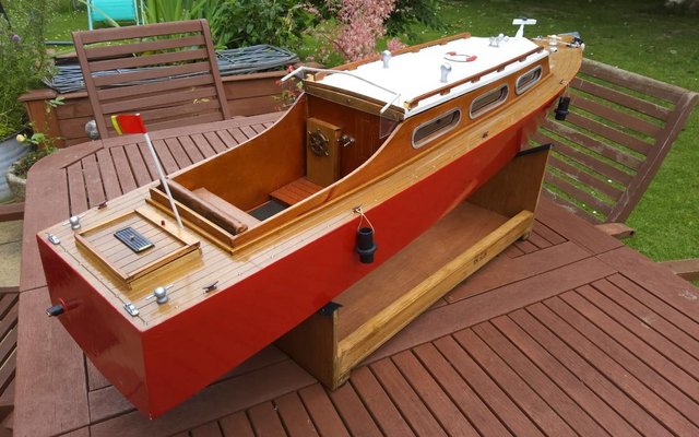 Image 6 of Model boat,all wood construction,good quality