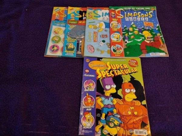 Image 1 of THE SIMPSONS COMICS FOR SALE