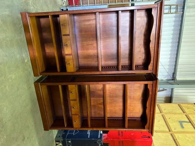 Preview of the first image of multiyork pair of large bookcases.