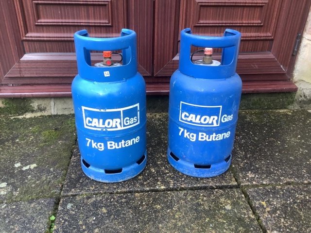 Preview of the first image of CALOR GAS 7kg Butane bottles empty.